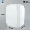 Barril Químico de Plástico de 20L, Barril Sellado para Fragancias, Barril para Líquidos Residuales de 20kg, Barril Cuadrado de Plástico Engrosado, Barril Apilable de 20 Litros