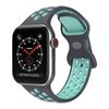 Adecuado para Correa de Apple Watch Hebilla de 8 caracteres Correa de Apple Watch Bicolor Correa para iWatch Apple Correa de reloj de silicona Apple Nike