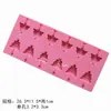[Múltiplos opcionais] Molde de pirulito estrelado de silicone DIY bandeja de gelo de chocolate molde de bala macia molde