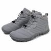 Zapatos de Algodón Transfronterizos para Exterior Impermeables Senderismo Montañismo Botas de Algodón con Forro Polar Zapatos Cálidos para Pareja Deportivos Gruesos Antideslizantes Botas de Nieve