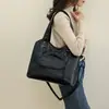 Bolso tote de piel suave con múltiples bolsillos transfronterizo, nuevo estilo 2026, bolso de hombro de gran capacidad, bolso cruzado, diseño simple y elegante, bolso para mujer