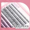 Livro de Cílios Transfronteiriço com Cílios Postiços Segmentados de Grande Capacidade Mistura 30D40D Agrupados Individualmente com Cola Termofusível Cílios Curvados