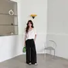 Pantalones Casuales de Tela Texturizada con Pliegues para Mujer 2026 Primavera/Verano Nuevos Delgados Cintura Elástica Rectos Holgados Adelgazantes Estilo Perezoso