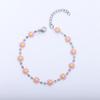 Europa y Estados Unidos pulsera de ocho margaritas pequeñas transfronteriza doble cara gota de aceite moda Joker joyería diy venta directa de fábrica