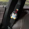 Fofo Pinguim Almofada de Ombro para Cinto de Segurança de Carro Capa para Mulheres Interior do Carro Almofada de Ombro Anti-Asfixia para Cinto de Segurança Capa Criativa para Ombro de Cinto de Segurança de Carro