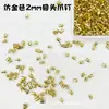 Rebites de garra para mini contas redondas de 2 mm, acessórios para roupas de boneca DIY, sapatos e bolsas, rebites de quatro garras para bonecas BJD, suprimentos para artesanato feito à mão