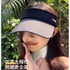 Chapéu de Verão Novo Estilo Feminino Esportivo e de Lazer com Aba Larga e Top Aberto, Chapéu de Sol Moderno e Versátil, Chapéu de Sol para Proteção Solar em Esportes ao Ar Livre Masculino