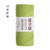 Fio de Algodão Oco 2mm DIY Bolsa de Crochê Bolsa Tecida à Mão Chapéu Fio de Pérola de Fio Redondo Lã