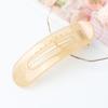 Nuevo clip grande para flequillo de frente, moda, clip de pico de pato Macaron, maquillaje, clip lateral sin costuras, clip transparente para cabello suelto
