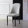 Cadeira de Jantar Nórdica de Luxo Leve para Casa Simples Moderna Restaurante Encosto Banqueta de Maquiagem Mesa e Cadeira Casuais Cadeira de Negociação de Hotel