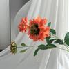 Ramo de Flores Artificiales, Dalia de Tres Cabezas, Escena de Flores de Boda con Flores Artificiales, Decoración de Flores Artificiales de Amazon Transfronteriza
