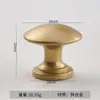 Anillo de tirador de anillo de tirador de agujero único para cajón de gabinete de bronce europeo transfronterizo manija de puerta de gabinete manija de caja de madera fabricantes