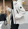 Chamarra Cortavientos con Capucha para Mujer para Exteriores, Nuevo Estilo Primavera y Otoño 2026, Versátil, Rejuvenecedora, Ideal para Personas Petites, Chaqueta Casual de Moda