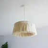 Lustre Decorativo Ins Escandinavo Abajur Tecido à Mão com Corda de Algodão Estilo Boêmio Decoração Suave para B&B Abajur da Amazon