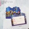 Colección de Tarjetas de Invitación para Fiesta de Cumpleaños con Temática Nueva de Dibujos Animados Demon Slayer Bruja Capibara de Amazon