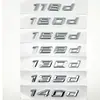 Adecuado para 15 Emblemas de Coche BMW Serie 1 116I 118I 120I 125I 130Ii Emblema Trasero Emblema de Coche Modificado