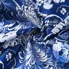 Tela de Jacquard de Lujo de Alta Gama Más Vendida Estilo Étnico Patrón Floral Multicolor Tela para Vestido de Banquete Ropa de Boda