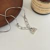 Estilo INS Colgante Distintivo para Bolso Collar Femenino Accesorios de Metal para Niña Venta Caliente Cadena para Clavícula Todoterreno de Alta Gama
