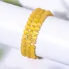 Piedra Ojo de Gato Color Sólido Cuentas Sueltas Semiacabadas Redondas Accesorios para Joyería DIY Collar Cadena de Teléfono Accesorios con Cuentas Venta al por Mayor