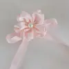 Cintas de Flores Rosas Pinzas para el Cabello de Niñas Accesorios para el Cabello Laterales Exquisitos de Alta Gama Pinzas Pinzas Productos Pequeños de Yiwu