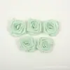 Exquisite Novo Poliéster de 3cm com Flor de Rosa Acessórios para Roupas Flor Decorativa DIY Adorno de Cabeça Acessórios de Cabelo Acessórios para Roupas