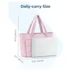 Bolso de Mano para Mujer Bolso Esponjoso Ligero Bolso de Viaje Conveniente Bolso de Hombro para Viaje Bolsa de Almacenamiento para Playa Bolsa de Playa