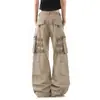 Pantalones de trabajo anchos de corte holgado para tala de árboles Fábrica de prendas de vestir