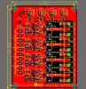 GYJ-0012 Placa de Control de Expansión de Relés de Cuatro Canales Expansión PLC Expansión de Microcontrolador Placa Amplificadora de Señal