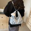 Bolsa de Gran Capacidad para Mujer 2025 Nuevo Diseño de Nicho de Alta Gama Mochila de Trabajo Mochila Cruzada de un Solo Hombro Multifuncional