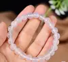 Pulseira de Contas de Abóbora de Seda Dourada Natural Jade Jade Colorido Cristal Multi-Tesouro Pulseira de Ágata Feminina