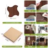 Azulejos de suelo de espuma engrosada esmerilada de forma encantadora y única para uso doméstico, pegatinas de azulejos autoadhesivas impermeables y resistentes al aceite para cocina, venta al por mayor transfronteriza