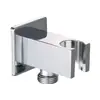 Ducha de metal para baño, boquilla de ducha oculta para pared, soporte para pistola rociadora de inodoro, base, adaptador de entrada de agua
