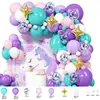 Combinación de set de globos Amazon aspiradora fiesta de cumpleaños decoración arreglo Navidad Halloween con personalización de cartón