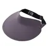Sombrero de Sol de Verano 2026 Nuevo Estilo Sin Costuras Sensación de Hielo Protección Solar con Protección UV para Mujer, Ala Ancha, Parasol de Parte Superior Abierta