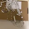 El Pináculo del Lujo ~ Cadena de Perlas Multicapa Súper Hada para Clavícula, Collar Popular de Lujo Accesible