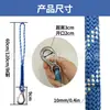 Cuerda de suspensión para columpio de acero inoxidable para exteriores, correa de conexión para hamaca y silla colgante, cuerda de suspensión para hamaca de yoga