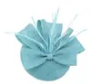 Fascinator para Mujeres Europeas y Americanas Tocado Sombrero Superior Accesorios para el Cabello con Plumas Fiesta de Prom Cocktail Novia Tocados de Boda