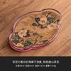Bandeja de té acrílica del fabricante, Mesa de té, Maceta pequeña de begonia, Mesa de preparación en seco, Juego de té Kung Fu de alta gama, Exquisita bandeja para tazas de té