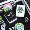 Red de Internet Lindo Dibujo Animado Hogar Tarjeta de Saludo Mano Mediana Grande Número 40 Número 42 Número 44 Dormitorio Marca Mahjong Regalo Bienestar
