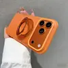 Adecuado para iPhone 18 Pro Max Funda de Teléfono con Soporte Magnético de Tacto Piel Apple 17 Mate Cobertura Total Protección Anticaídas