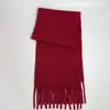 Exclusivamente para Vendas Transfronteiriças|Cachecol Monocromático com Toque de Mohair Sintético|Macio e Amigo da Pele Em Estoque|Suporta Personalização de Logo