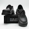 Nuevos zapatos de moda de otoño para hombre con suela gruesa negra, zapatos derby gruesos de moda para exteriores, zapatos casuales de estilo británico que aumentan la altura