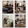 Mesa para Cama Cruzada, Mesita de Noche Vintage, Escritorio para Cama de Dormitorio para Uso en Casa, Mesa Larga Móvil al Pie de la Cama, Escritorio para Computadora Perezoso