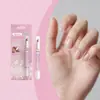 Nymixa Pluma de Cuidado para Uñas 2 en 1 Cuidado Suave Limpieza Diaria Pluma de Cuidado Suavizante para Uñas de Manos y Pies