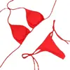 Conjunto de Bikini Sexy para Verano con Diseño Acolchado, Ropa Sexy Tradicional para Mujer, Estilo Push-Up