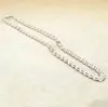 Cadena brillante de plata pura 999 estilo cola de fénix, cadena nicho para suéter para niñas, cadena Chopard, cadena individual al por mayor