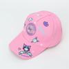 Gorra de Red para Niños Kulomi Verano Malla Dibujos Animados Niñas Gorra de Béisbol Estilo Coreano Gorra para el Sol para Exteriores