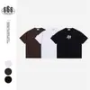Camiseta Pesada Masculina Cjsd Masculina Verão Algodão Puro Manga Curta Masculina Verão Estilo Americano 2026 Nova Blusa Masculina 26012