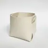 Bandeja de Armazenamento de PU Nórdica Caixa de Armazenamento de Couro para Chaves de Entrada Cesta de Armazenamento para Cosméticos de Mesa Controle Remoto Bagunça Porta-Canetas
