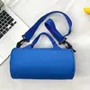 2026 Nova Bolsa de Viagem com Impressão de Logo, Bolsa Transversal, Bolsa Cilíndrica da Moda, Bolsa Esportiva de Grande Capacidade, Bolsa de Ombro no Atacado